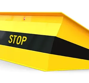 Shallow Mount Telescopic Hydraulic Road Blockers | HRR-TLS