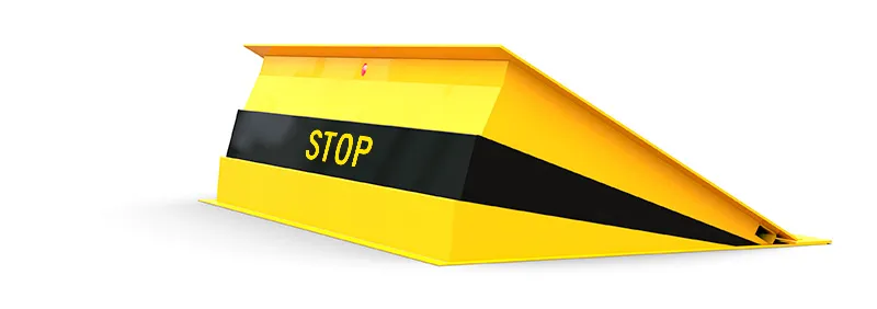 Shallow Mount Telescopic Hydraulic Road Blockers | HRR-TLS